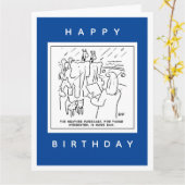 Noah's Ark Weather Forecast Cartoon Kaart (Gele Bloem)