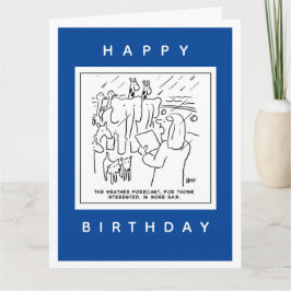 Noah's Ark Weather Forecast Cartoon Kaart