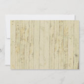 Noah's Ark Wood Baby shower Uitnodiging (Achterkant)