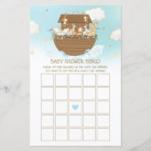 Noah's Baby shower Bingo Game (Voorkant)