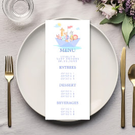 Noah's Baby shower Menu