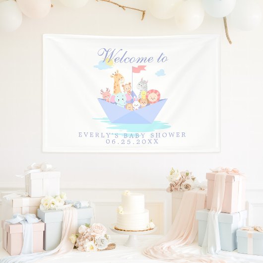 Noah's Baby shower Spandoek