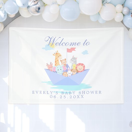 Noah's Baby shower Spandoek