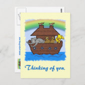 Noahs boog _ die van uw kaart denken. (Voorkant / Achterkant)