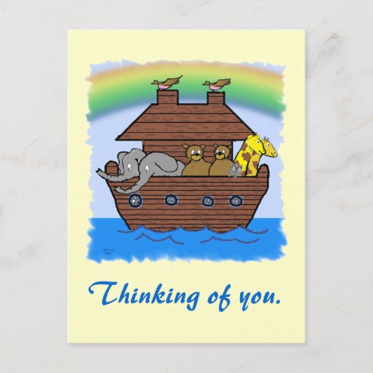 Noahs boog _ die van uw kaart denken. (Voorkant)