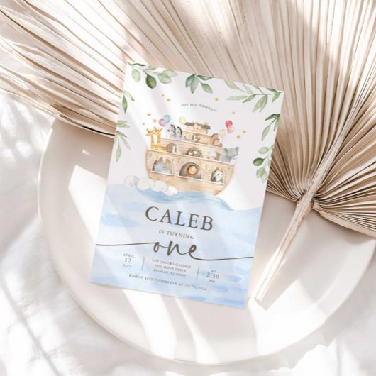 Noah's eerste uitnodiging in ark