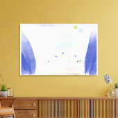 Noah's Flock Saw... Canvas Print (Insitu (Woonkamer))