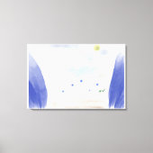 Noah's Flock Saw... Canvas Print (Voorkant)