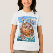 Noah's Great Ark Adventure- 4th  Tri-Blend Shirt (Voorkant)