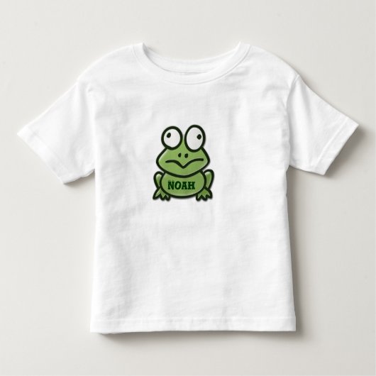 Noah's kikker kinder shirts (Voorkant)