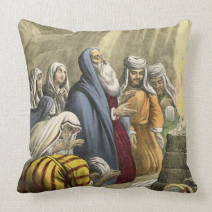 Noah's offer om de ark te verlaten, van een bijbel kussen