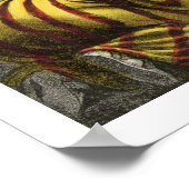 Noah's offer om de ark te verlaten, van een bijbel poster (Hoek)