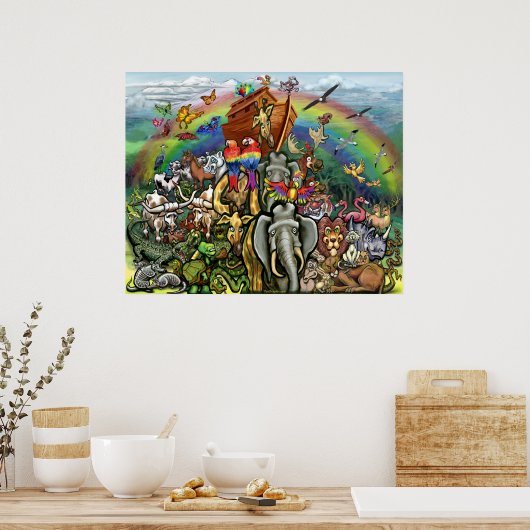 Noah's Poster (Keuken)