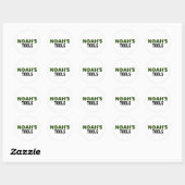 Noah's Tools Classic Round Sticker (Vel)