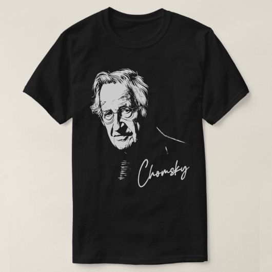 Noam Chomsky T-shirt (Design voorkant)