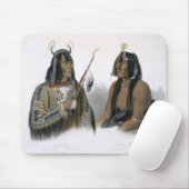 Noapeh, een Assiniboin Indian en Psihdja-Sahpa, ee Muismat (Met muis)