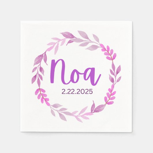 Noa's cocktailservet servet (Voorkant)