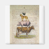 NOB10-Boerderij standaard A1.tif Magneet (Voorkant)