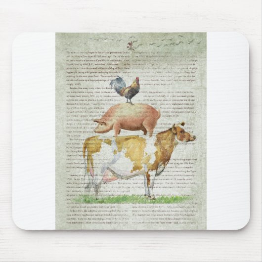 NOB11-Boerderij standaard B1.tif Muismat (Voorkant)