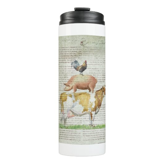 NOB11-Boerderij standaard B1.tif Thermosbeker (Voorkant)