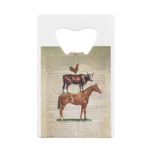 NOB12-Boerderij standaard C1.tif Creditkaart Flessenopener (Achterkant)