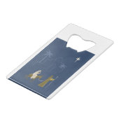 NOB161 Mary en Joseph.tif Creditkaart Flessenopener (Voorkant Gekanteld)