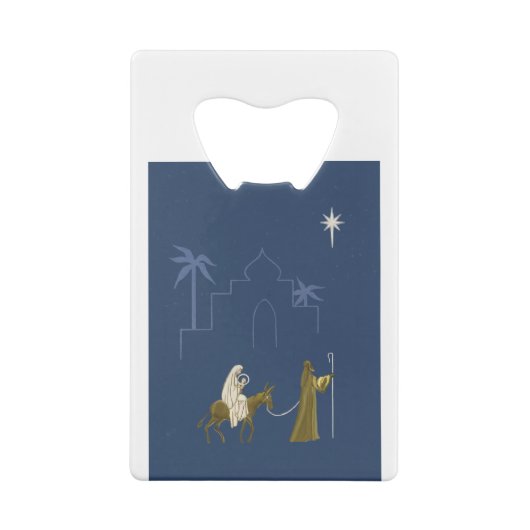 NOB161 Mary en Joseph.tif Creditkaart Flessenopener (Achterkant)