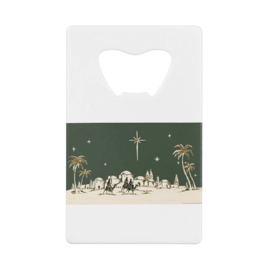 NOB164 Drie Wise Mannen.tif Creditkaart Flessenopener (Voorkant)