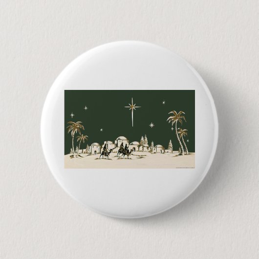 NOB164 Drie Wise Mannen.tif Ronde Button 5,7 Cm (Voorkant)