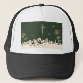 NOB164 Drie Wise Mannen.tif Trucker Pet (Voorkant)