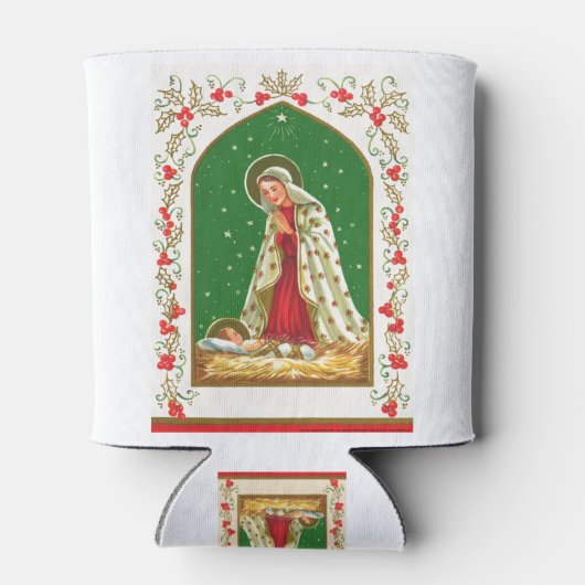 NOB165 Mary en Baby Jesus.tif Blikjeskoeler (Achterkant)