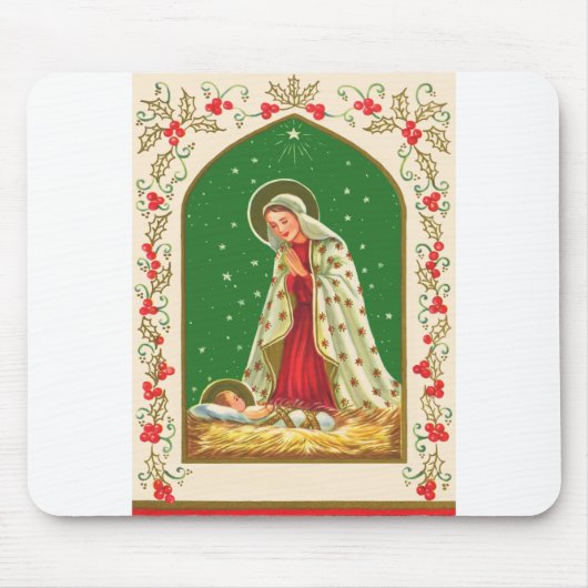 NOB165 Mary en Baby Jesus.tif Muismat (Voorkant)