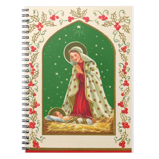 NOB165 Mary en Baby Jesus.tif Notitieboek (Voorkant)
