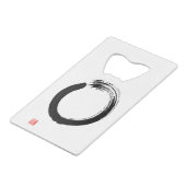 NOB57 Zen 3.tif Creditkaart Flessenopener (Achterkant Gekanteld)