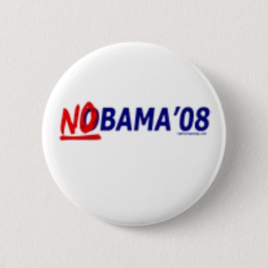 Nobama 08 Button (Voorkant)