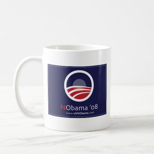 NObama 08 Coffee Mok 2 zijkant (Links)