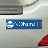 NObama 12 Bumpersticker (Op auto)