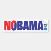 NOBAMA 2012 BUMPERSTICKER (Voorkant)