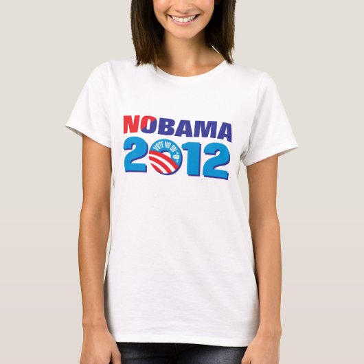 NOBAMA 2012 T-SHIRT (Voorkant)