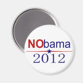 NObama 2012 verkiezingen Magneet (Voorkant / Achterkant)
