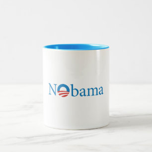 NObama 3-mok Tweekleurige Koffiemok