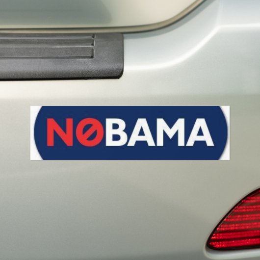 NOBAMA BUMPERSTICKER (Op auto)