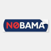 NOBAMA BUMPERSTICKER (Voorkant)