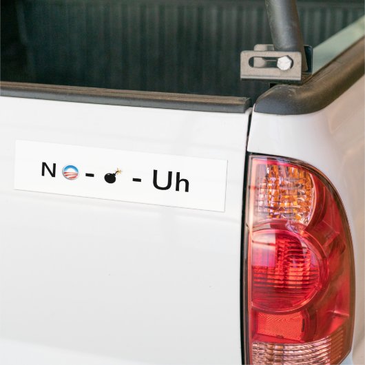 NoBama Bumpersticker (Op Truck)