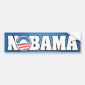NOBAMA BUMPERSTICKER (Voorkant)