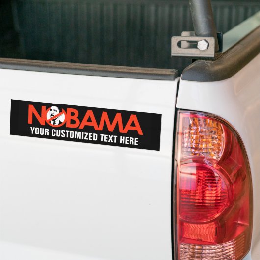 NOBAMA-BUMPERSTICKER BUMPERSTICKER (Op Truck)