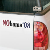 NObama-Bumpersticker Bumpersticker (Op Truck)