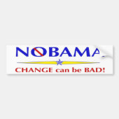 NObama-bumpersticker Bumpersticker (Voorkant)