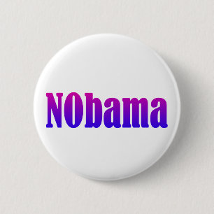 NObama-Button Ronde Button 5,7 Cm