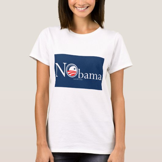 NObama Dames Baby Doll (uitgerust) T-shirt (Voorkant)